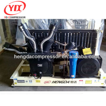Booster 350CFM 580PSI Hengda alta Pressão knorr compressor de ar